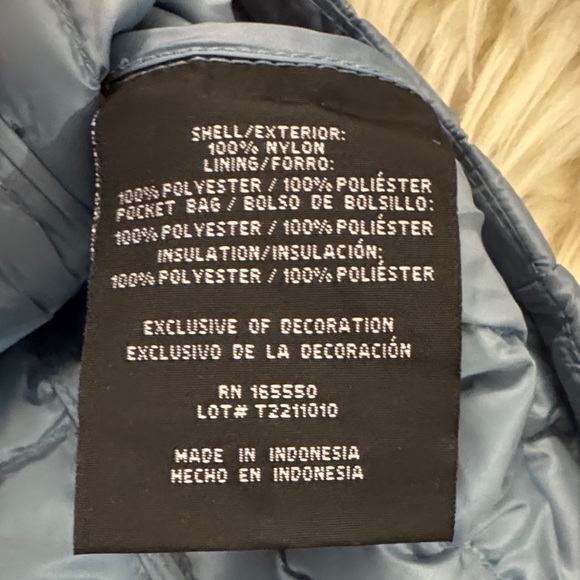 32 Degrees Women's Quilted Vest - Light Blue - Picture 3 of 5